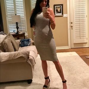 Soprano Black and White Bodycon Dress